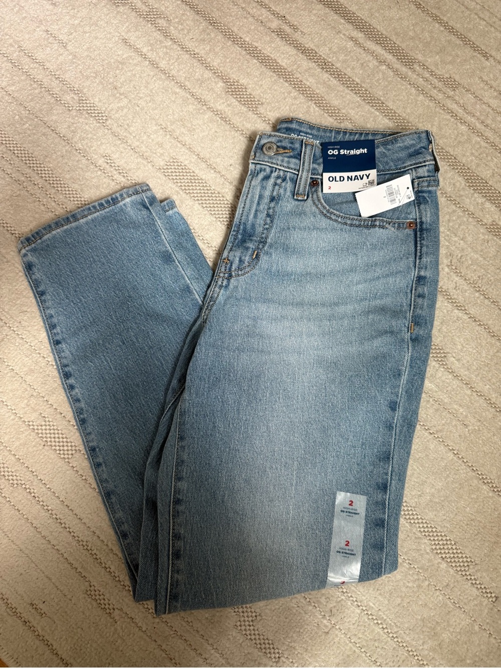 Old Navy High-Rise OG Straight Ankle Jeans
